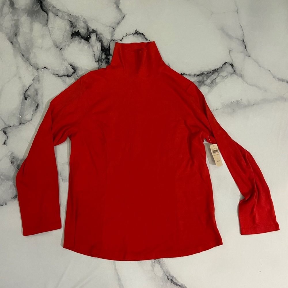 Crimson Princess Seam Turtle Neck